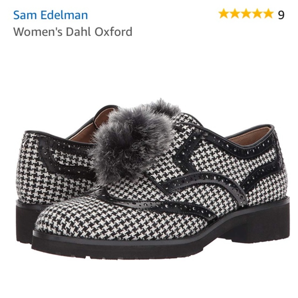 💛 Sam Edelman ‘Dahl’ Pom Pom Oxford